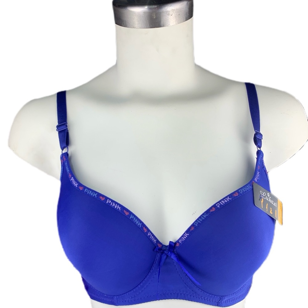 Blue Lukasi Bra